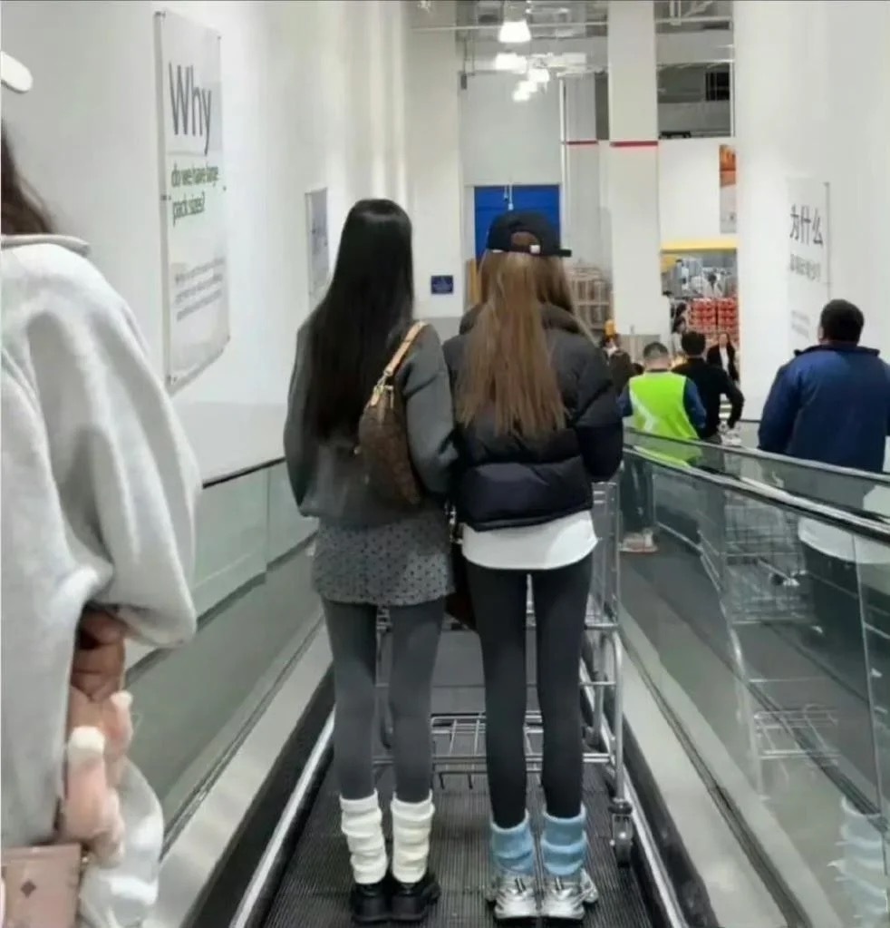 不懂就问，她们是怎么锻炼的，大腿小腿一样粗细的！ 