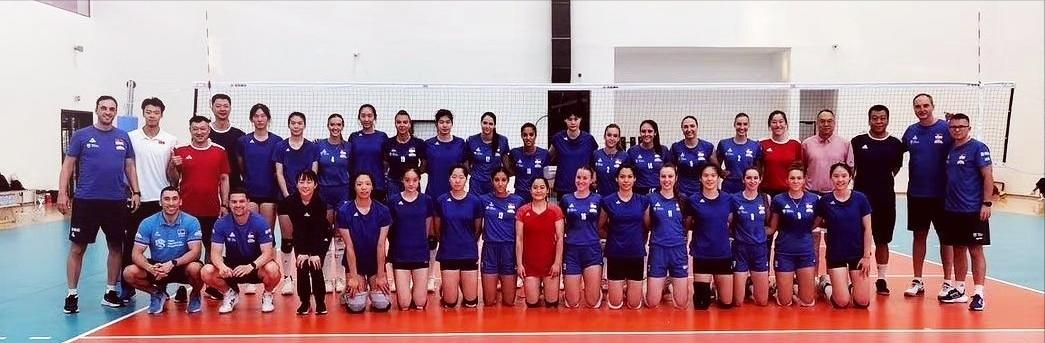 U21女排世锦赛即将揭幕，中国U21女排赛前先赴塞尔维一类，与塞尔维亚青年女排进