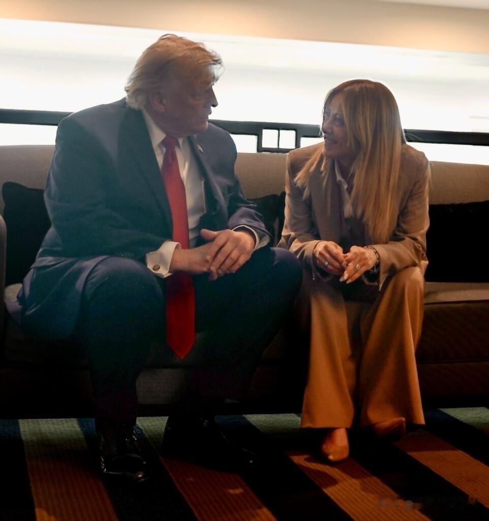 特朗普与梅洛尼的罗生门。G7峰会结束后，特朗普和梅洛尼各回各家，但今天两人却隔空