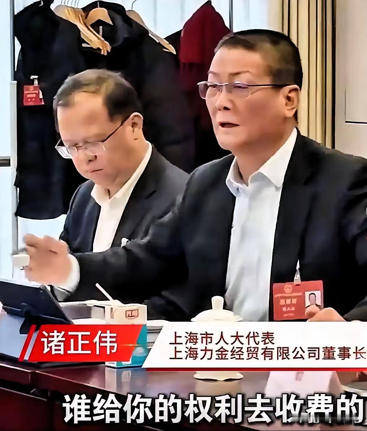 各位！上海人大代表诸正伟这次提案太好了！简直说出了我的心声！
​​现在马路上的黄