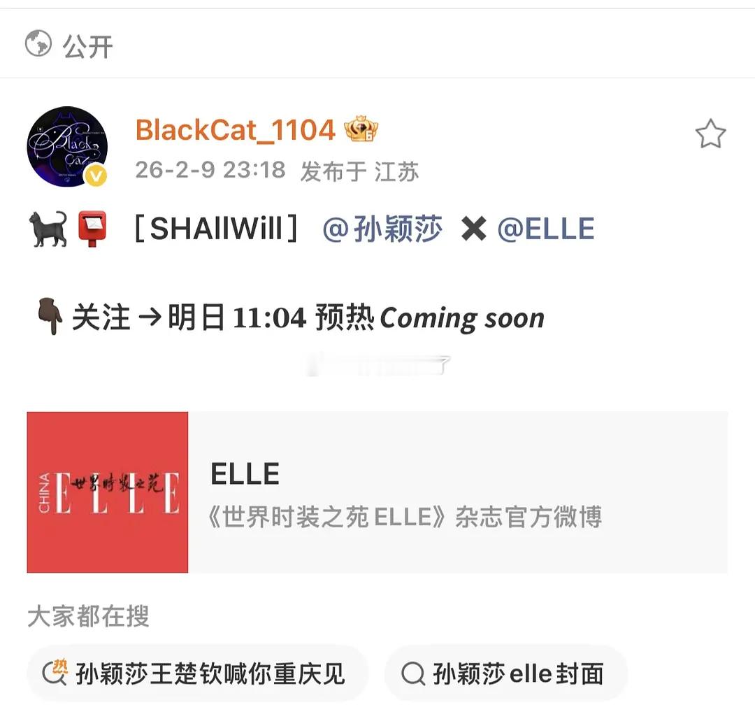 恭喜这个孙颖莎二登EllE ，这个00后小女孩4登5大，目前已完成芭莎周年银十封