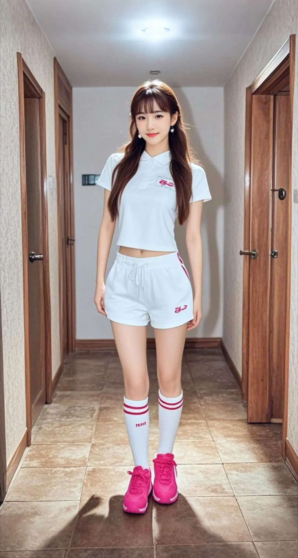 AI扩图 AI清新少女风