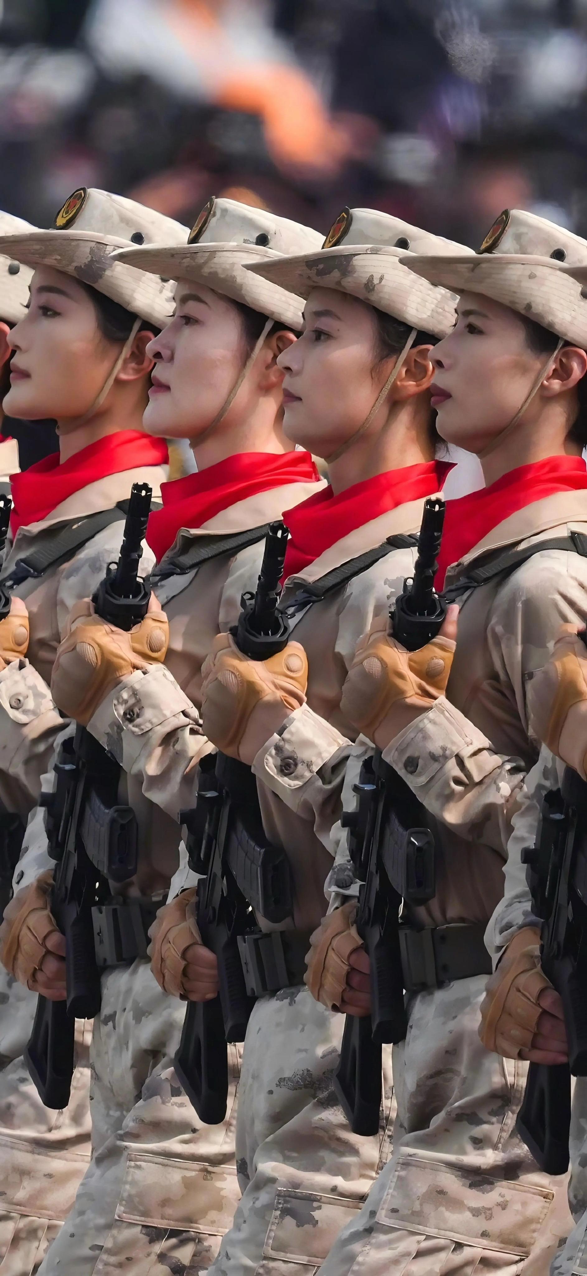 世界上最美丽的人 英姿飒爽的中国🇨🇳军人