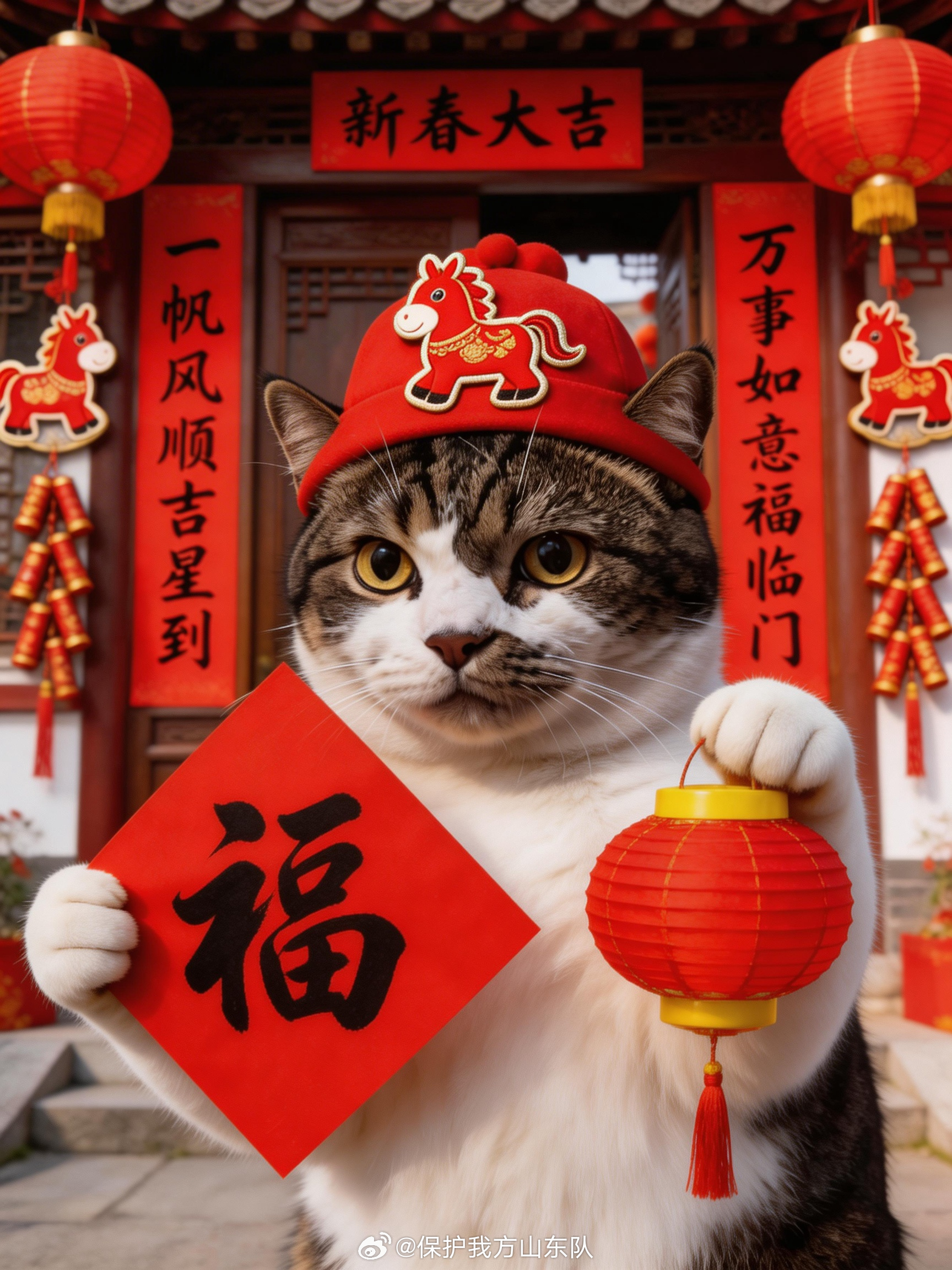 很久没有更新了，让小猫出镜拜个年吧！希望马年能有更多时间更新内容，2026年绝对