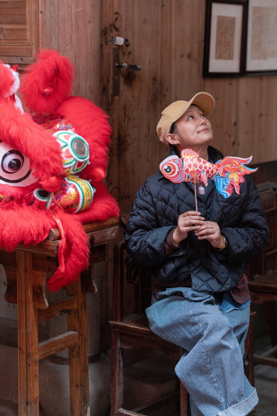 *在路上*西溪南古村...安徽黄山市...村口千亩枫杨林，溪水川流，木桥横跨，仿
