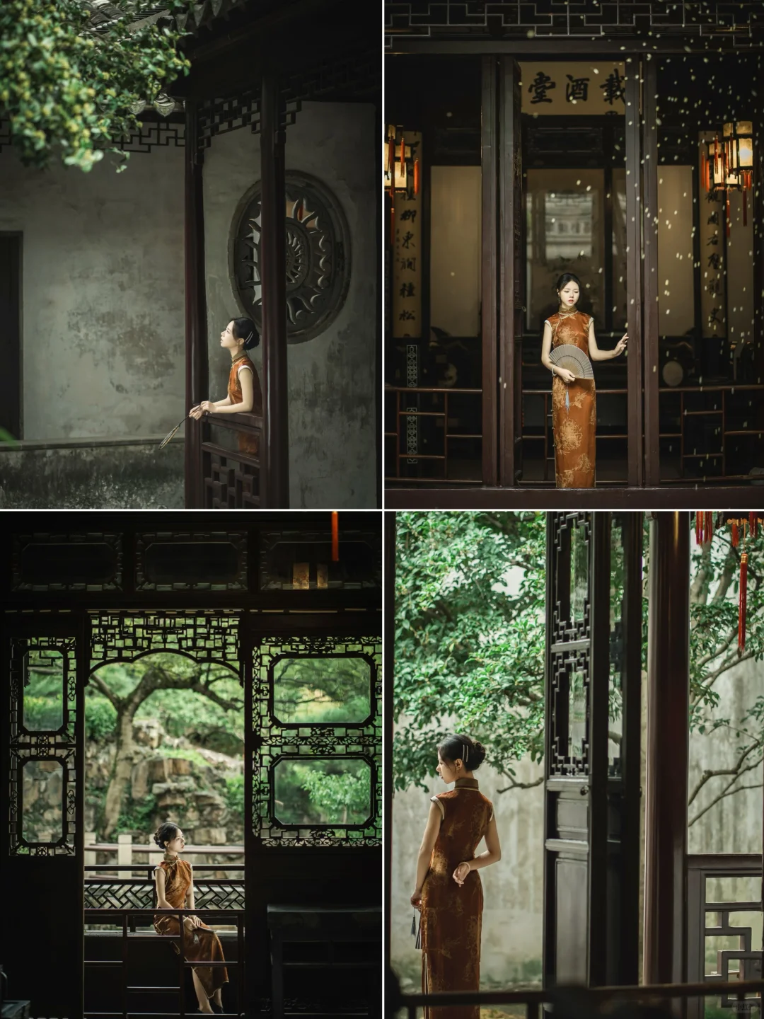 沾衣欲湿桂花雨（客片分享）/旗袍写真