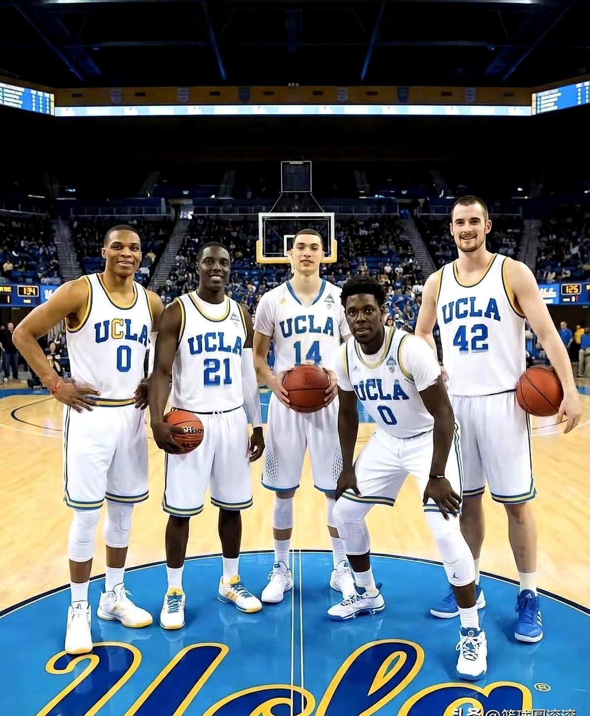 差点就信了！这UCLA阵容能拿NBA冠军？

刷到一张图，威少、乐福、霍勒迪、拉