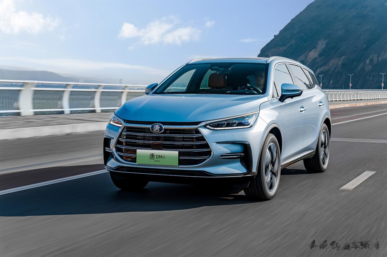 12658辆！作为比亚迪旗下的插电混动中型SUV，唐DM车型的6月销量是1265