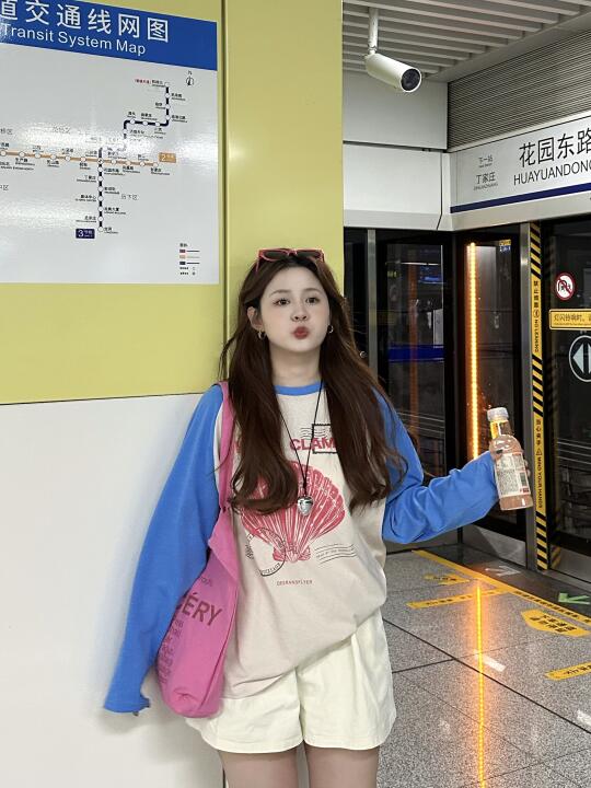 微胖穿搭|🫧啊啊啊好喜欢这套！彩色过夏天～