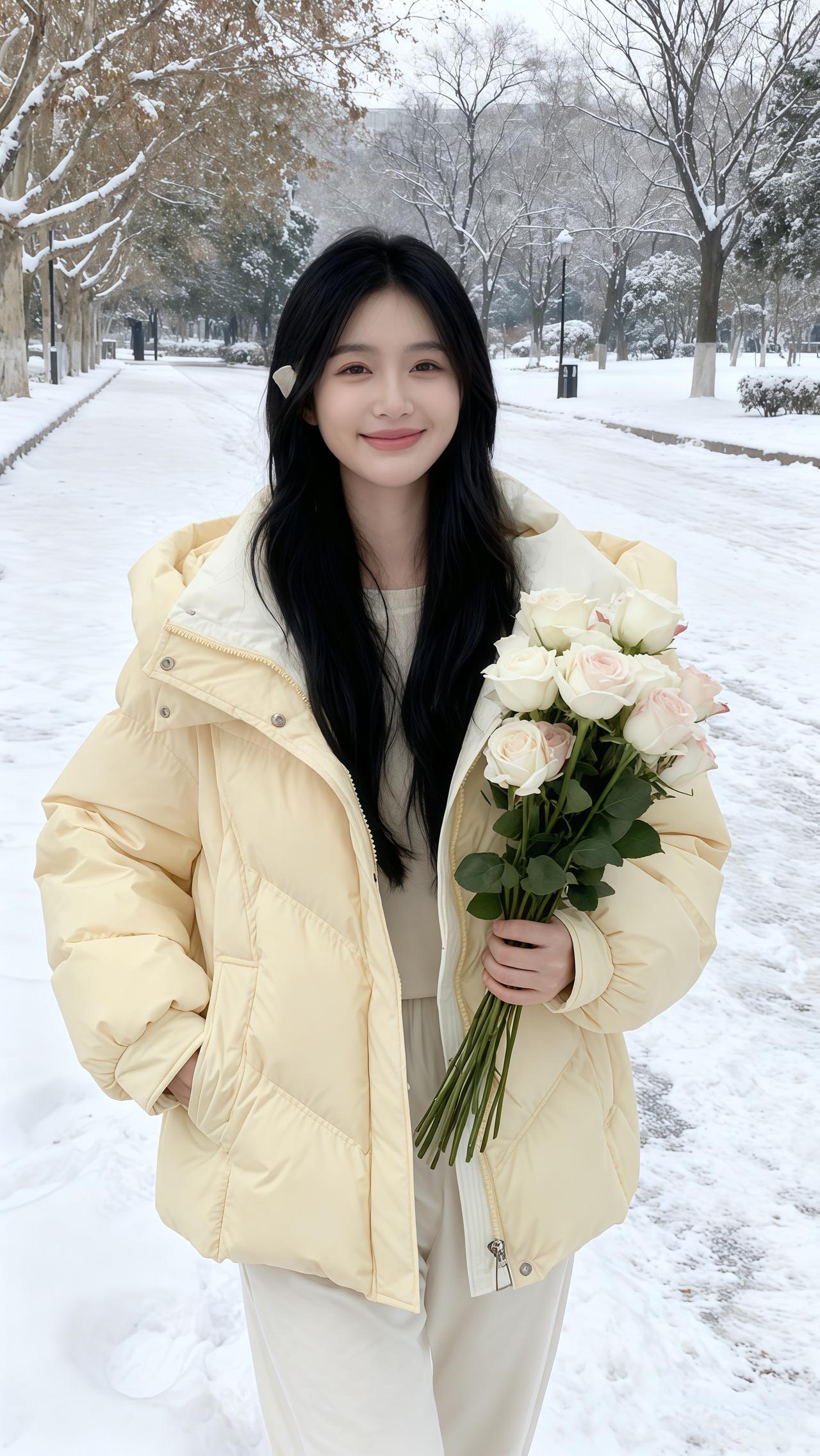 穿搭 这也太好看了 这个冬天不怕冷 怎么这么好看 羽绒服