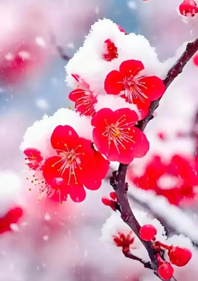 上联：竹叶沙沙沙沙响，
下联：雪落梅枝簌簌听。