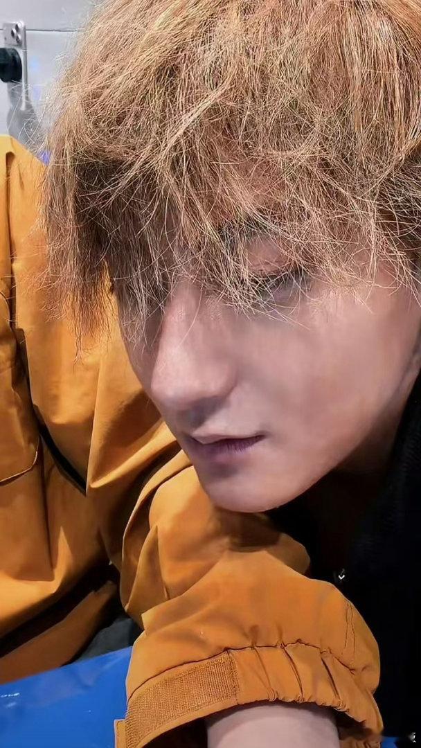 黄子韬头发好像被嗦过的芒果核黄子韬的发质黄子韬的发质，如何， 