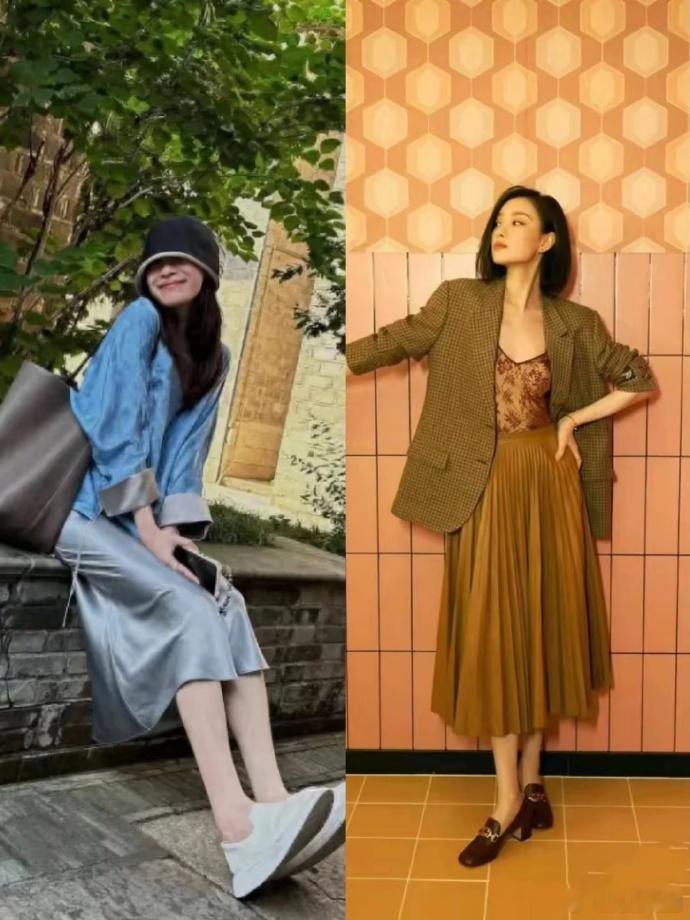 长相普通别气馁，跟倪妮学穿搭。简约搭配展风情，风淡云轻间，寻得独特美，魅力悄然绽