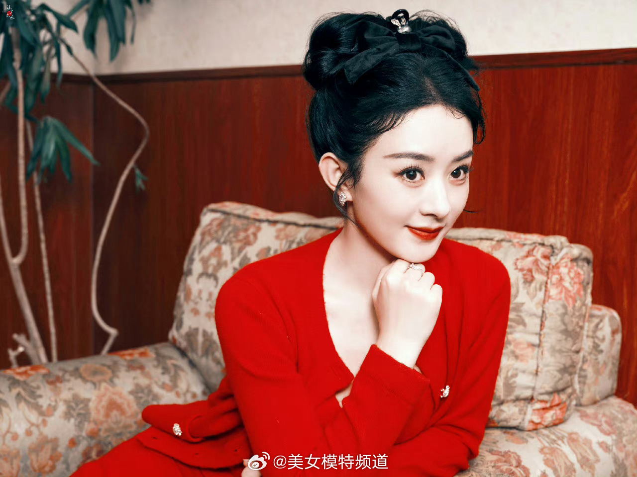 赵丽颖红红火火的小公主 