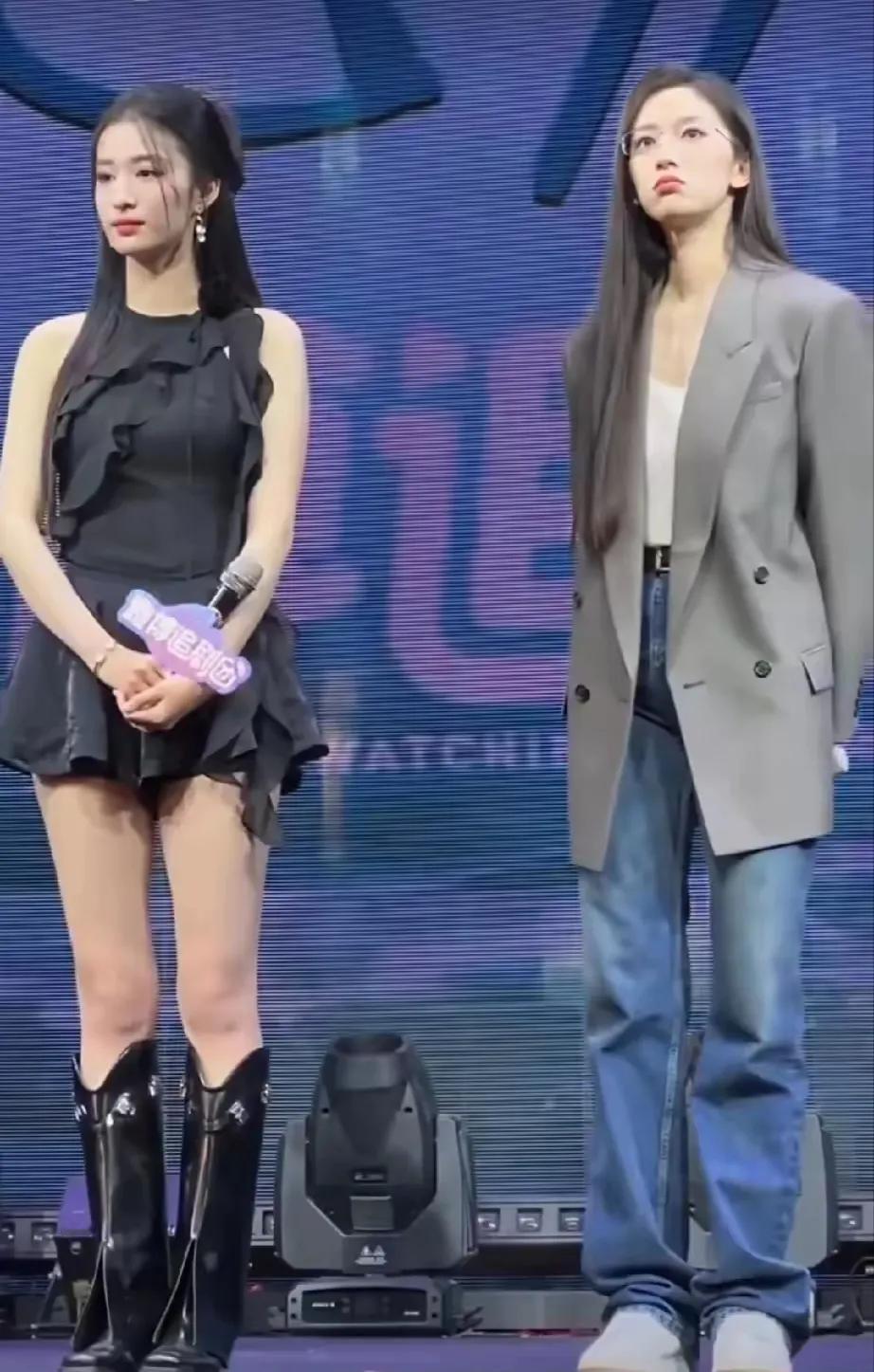王楚然合照一整个被吊打，旁边这女的什么来头？

王楚然，前一秒，还在同张凌赫的新