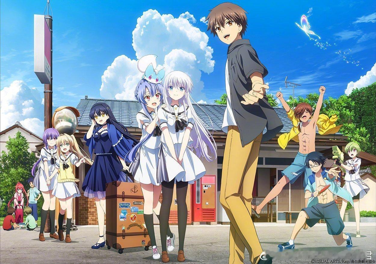 KEY游戏改编 『Summer Pockets』动画最新视觉图公开！将于4月7日
