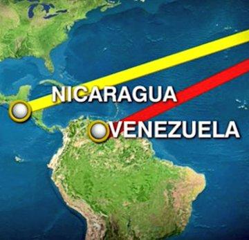 中国海军距离美国南方司令部在加勒比海的基地仅120英里，中国最大的海军舰艇访问了