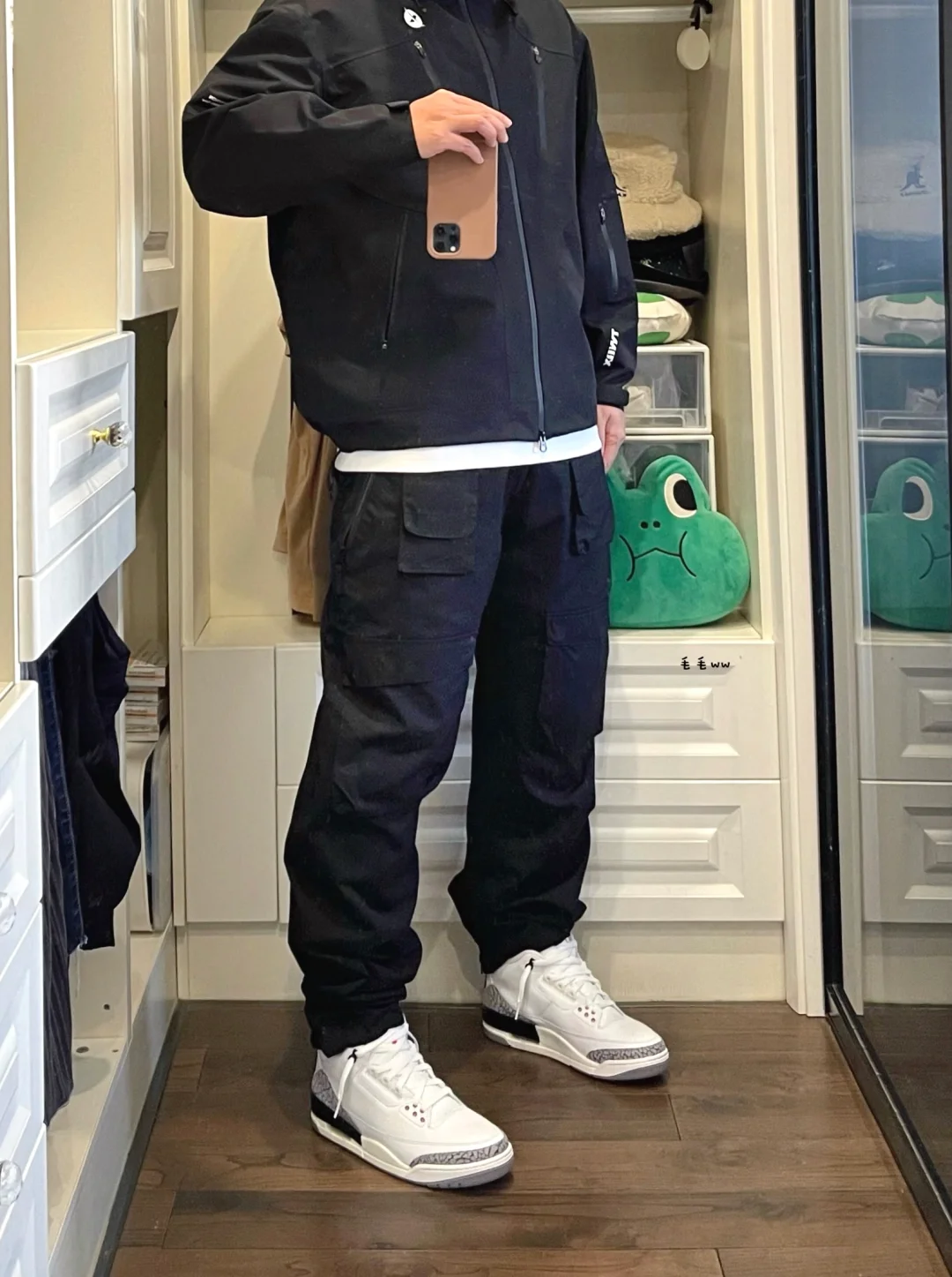 乔三白水泥｜冲锋衣穿搭