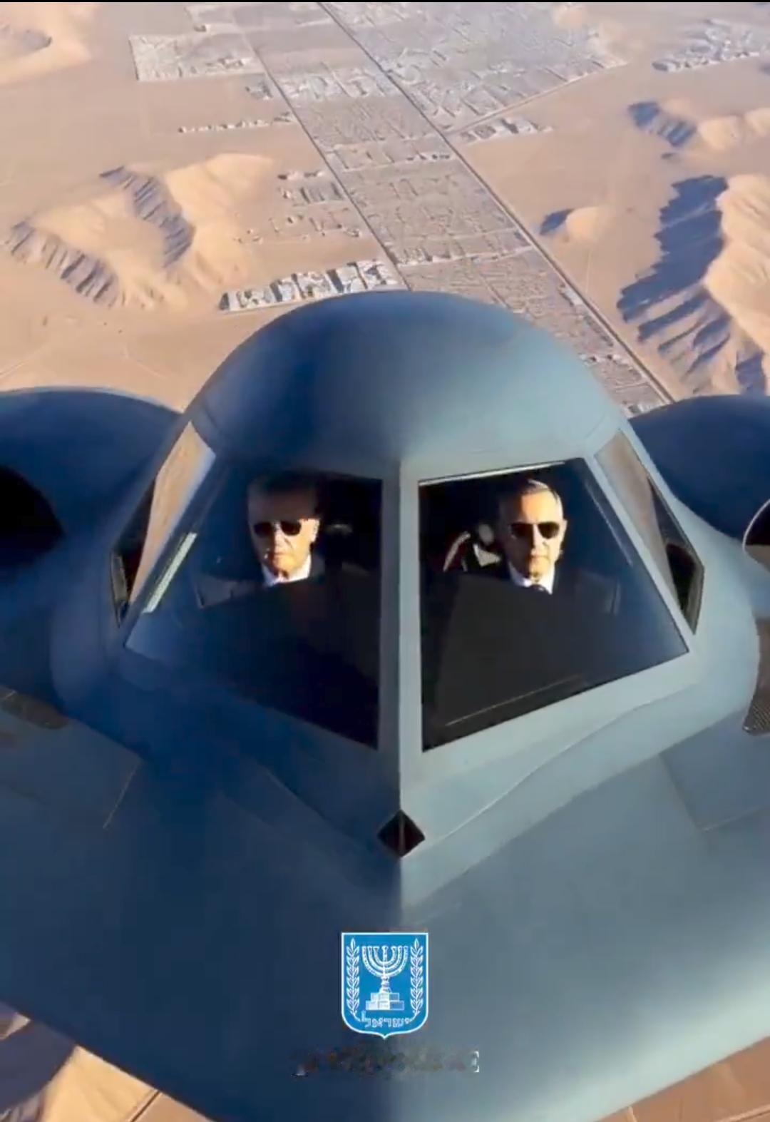 新闻快讯——致伊朗的一则讯息：内塔尼亚胡办公室发布了一段人工智能生成的视频，画面