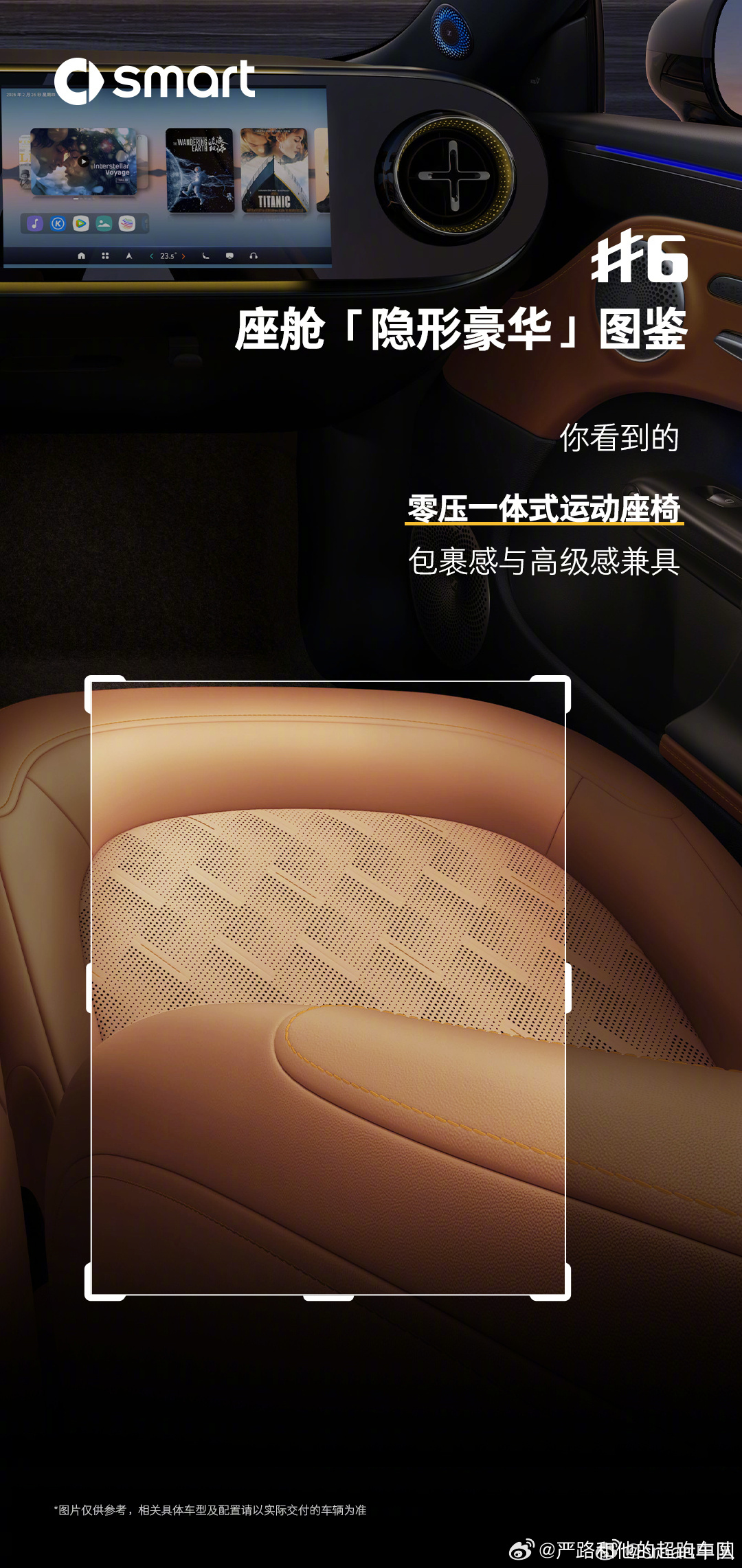 万物皆流，内观其心。smart精灵6号新能源汽车 此番不言续航，不争价位，唯论“