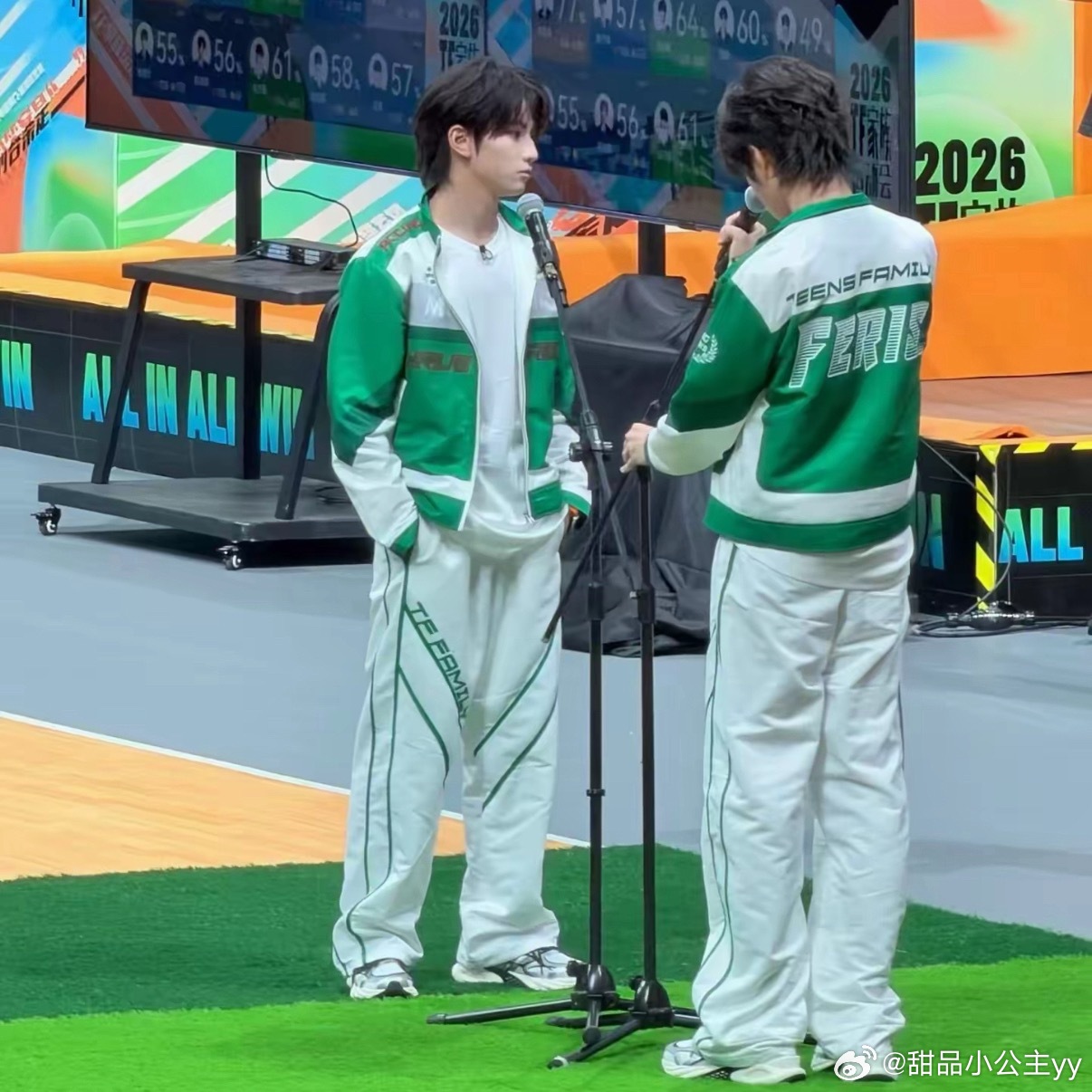 王橹杰提醒穆祉丞粉丝发现王橹杰和穆祉丞在2026年7月16日运动会当天都出现了身