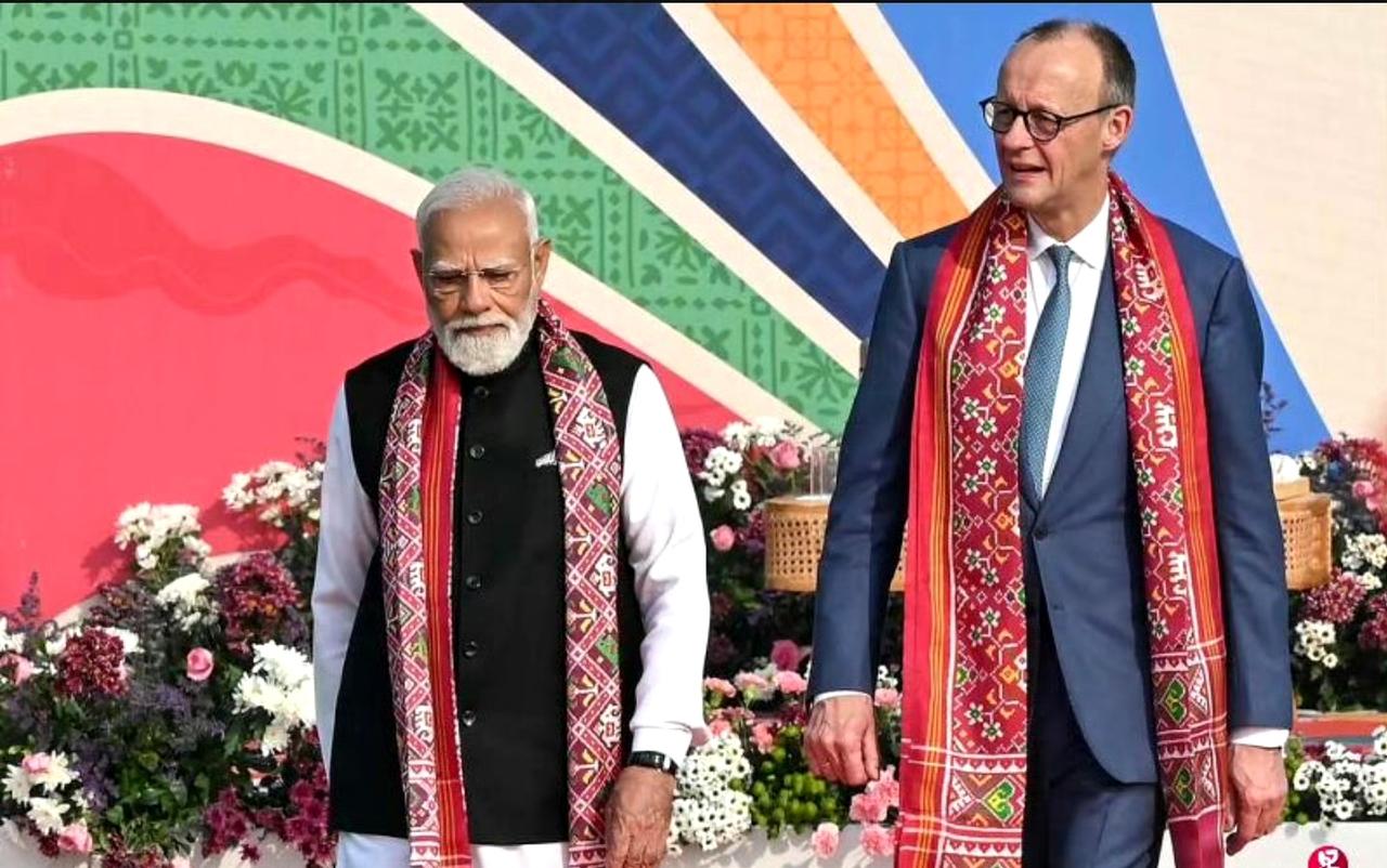默茨访问印度，他直言，德国将加深与印度的安全合作，帮助该国摆脱对俄罗斯的军事依赖