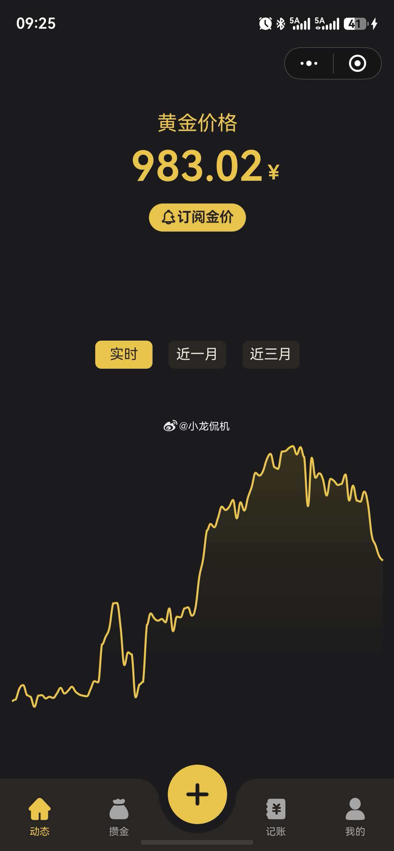 金价又跌麻了又被骗了比前天我看还贵。啥时候掉到300啥时候先买两斤