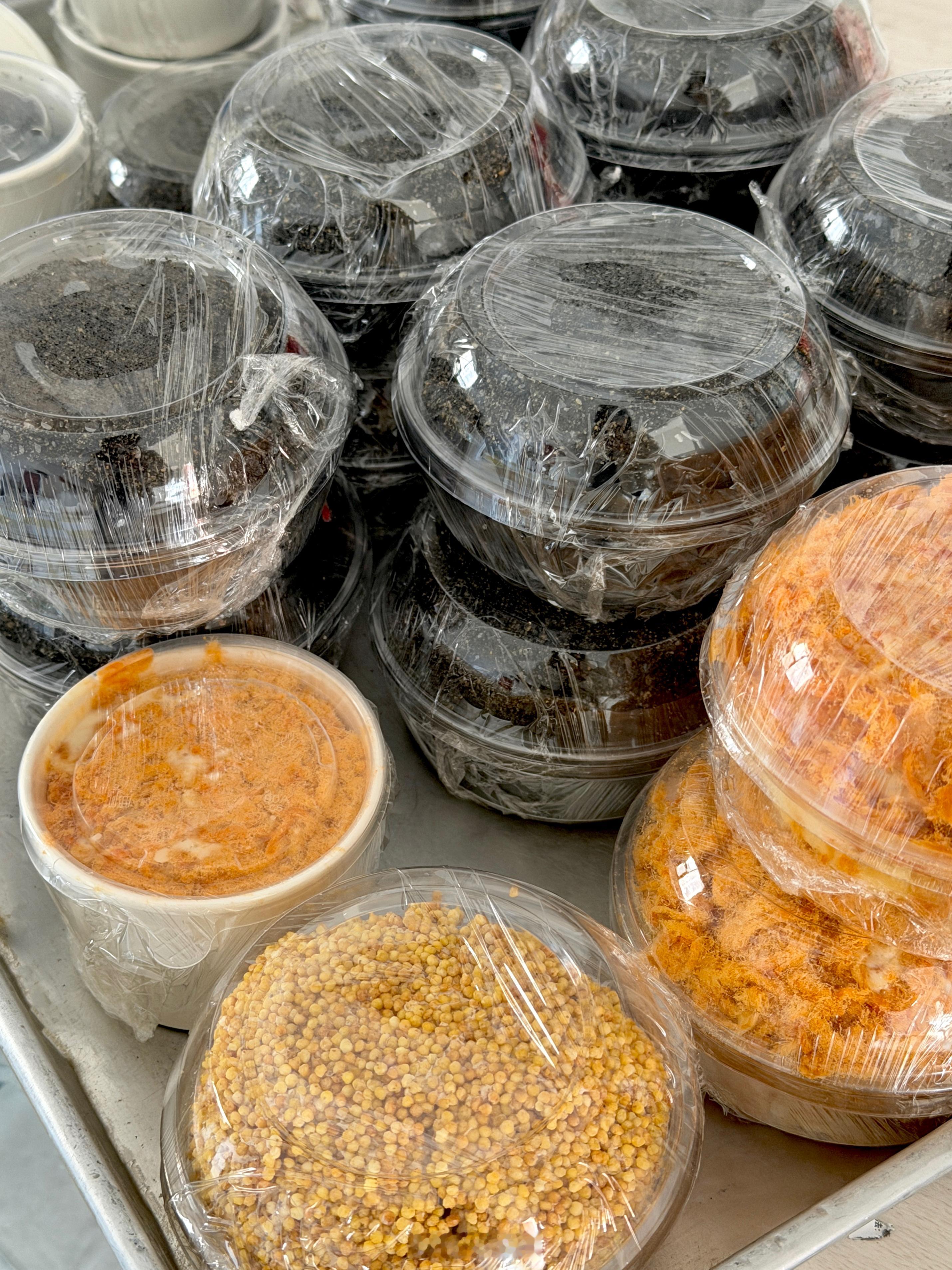 小蛋糕们出发去见主人了