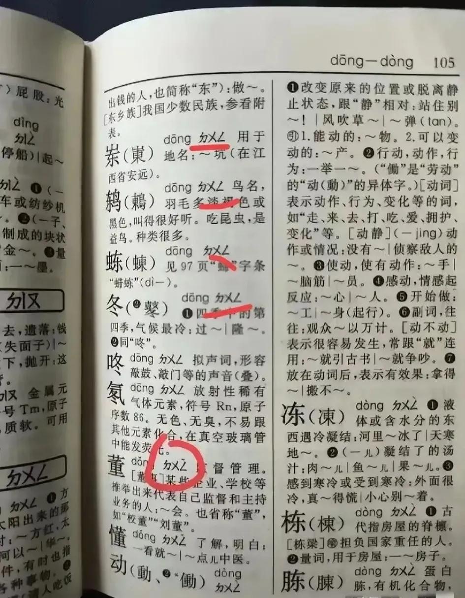 大家有没有注意，我们从小用的新华字典令我一直有个疑问：为什么拼音后边都有这种奇怪