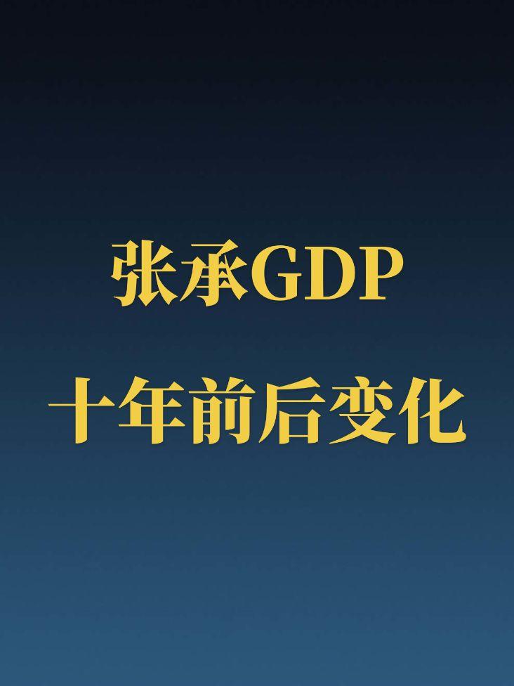 张家口和承德近十年GDP变化。旗鼓相当的对手，实力相当的朋友。