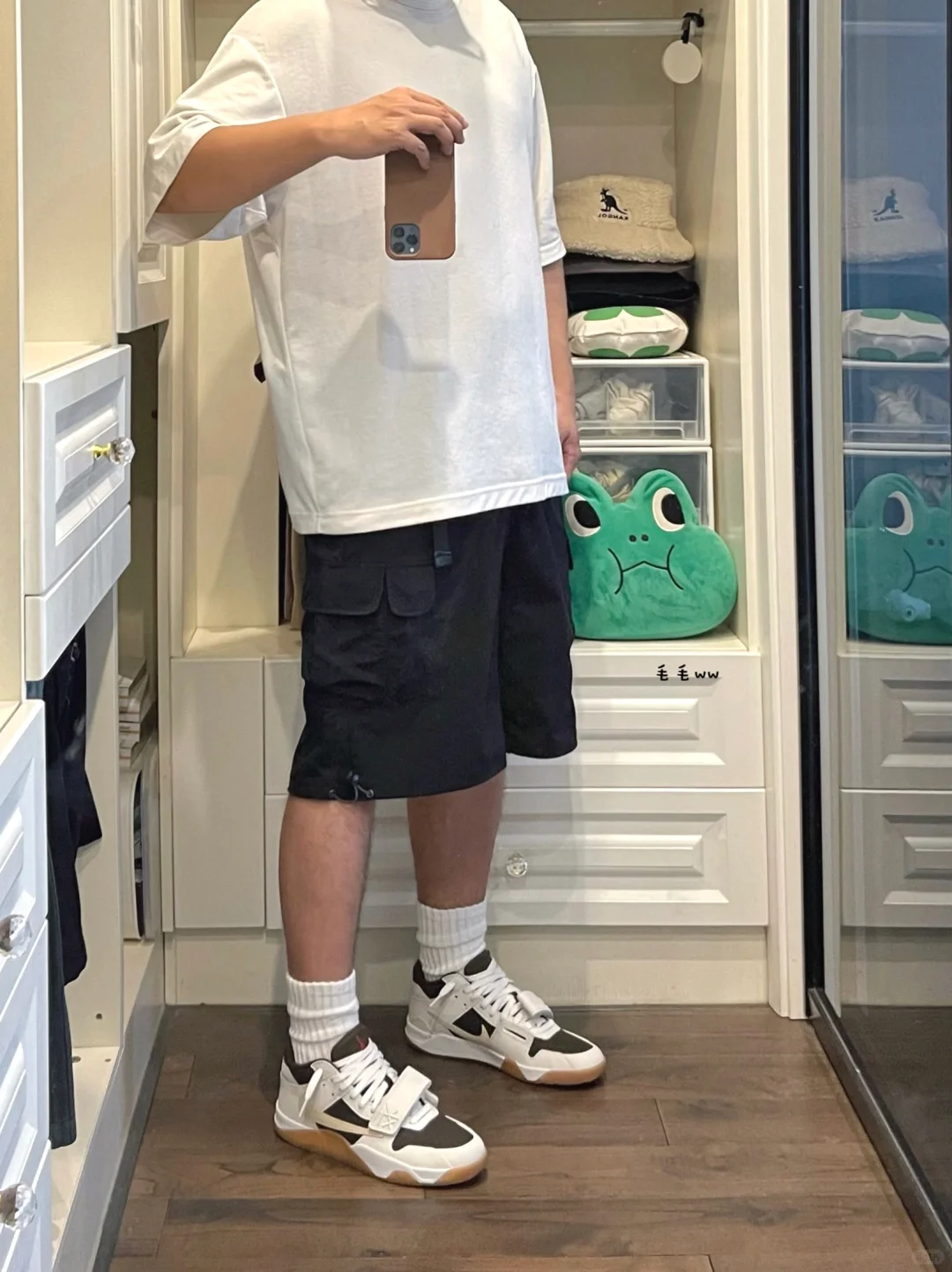 夏季短裤｜黑白系穿搭