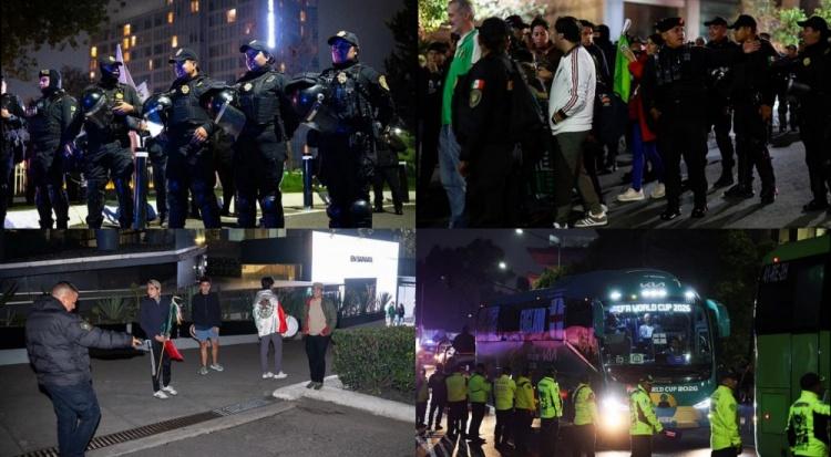 想用噪音干扰英格兰，结果警方提前封锁，“小夜曲”变成了小场面

看世界杯上咪咕视