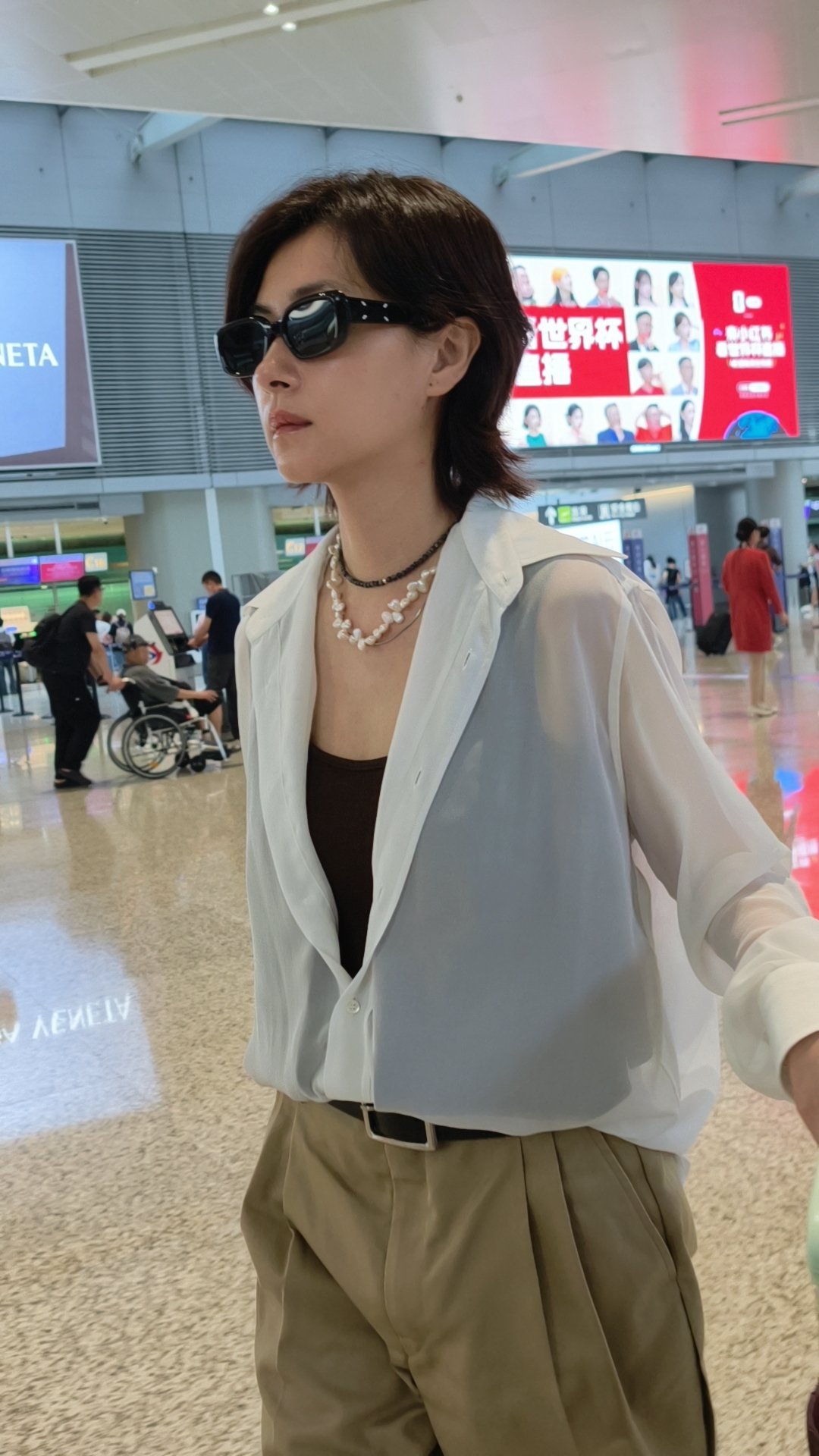 万茜｜华为天生会画品牌大使万茜 又美又帅的代言人