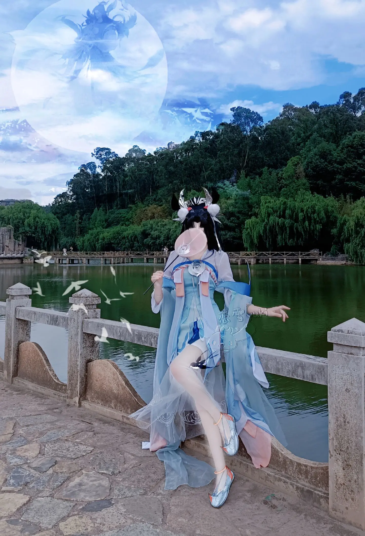 除了神女，我还有个自己的名字。嫦娥寒月公主