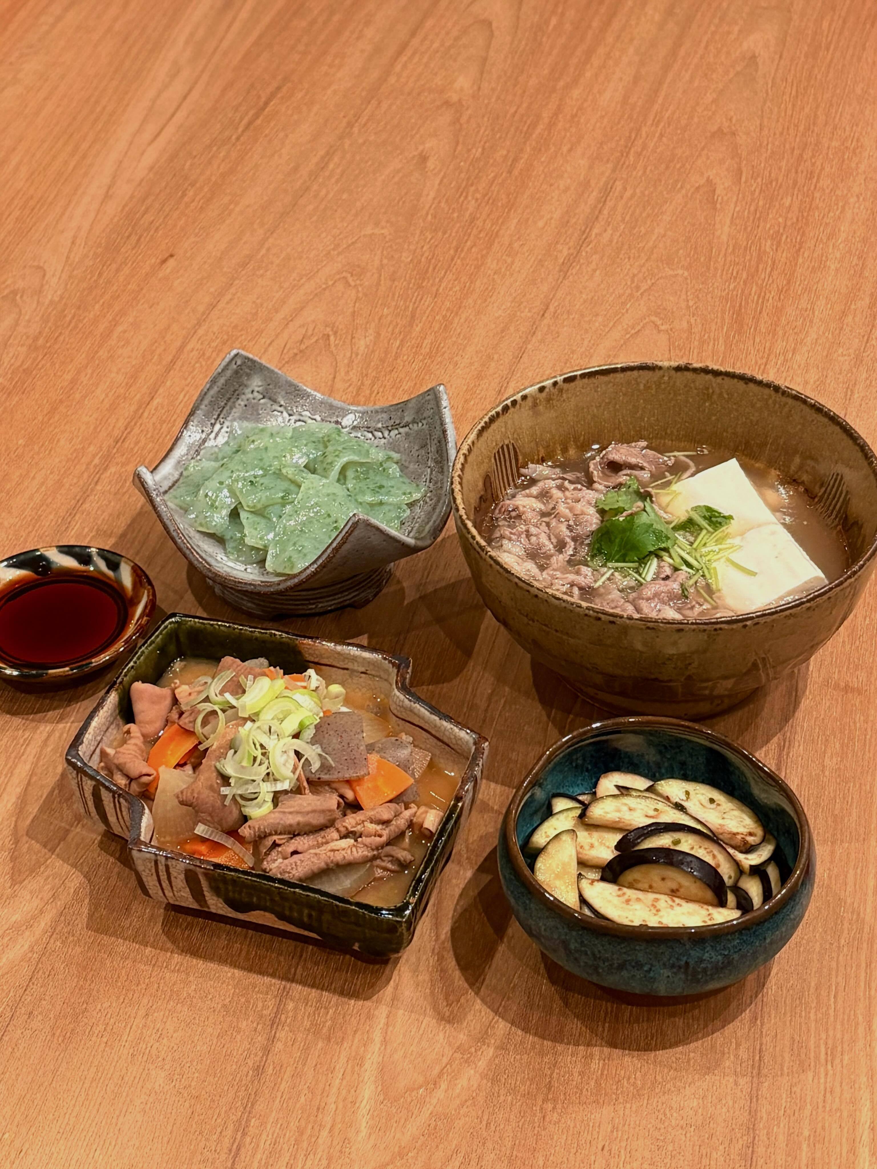 秋元真夏「ヒルナンデスロケでゲットしたものたちで☺️◎肉吸い◎もつ煮◎茄子のめか
