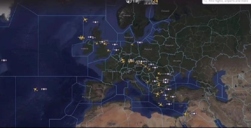 美以休战两个星期后，航班跟踪信号展示，美军有大量的货机仍在前往中东。
这显然是一