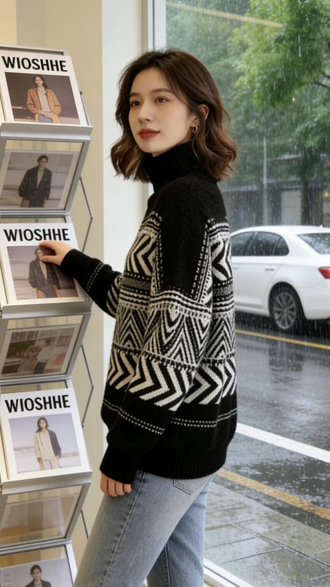 冬季穿搭 每日分享 慵懒风穿搭 毛衣搭配 洋气减龄