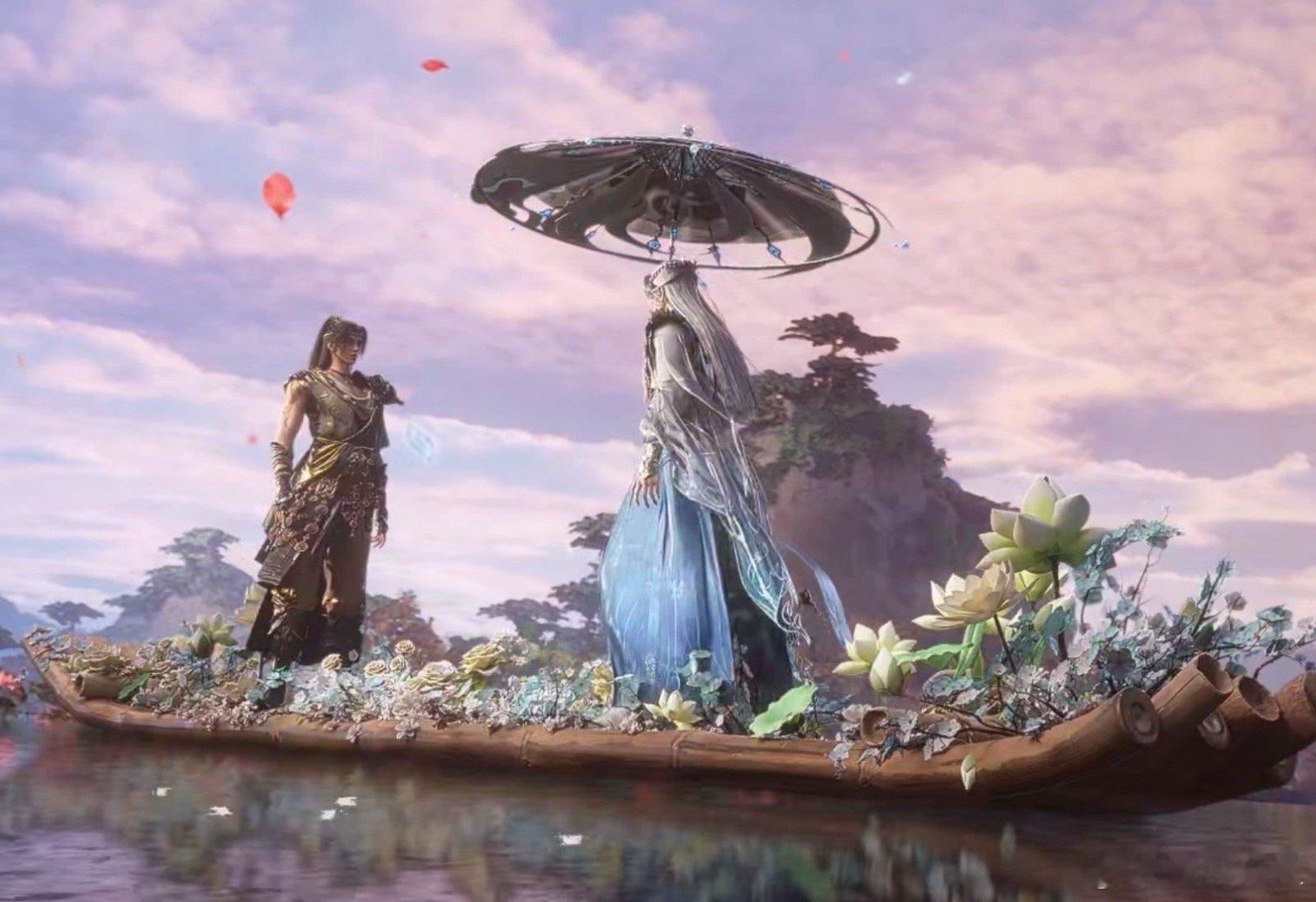 国漫烟花又有名场面了 夜空绽放的不只是烟花，更是少年间的羁绊与坚守，一眼万年的重