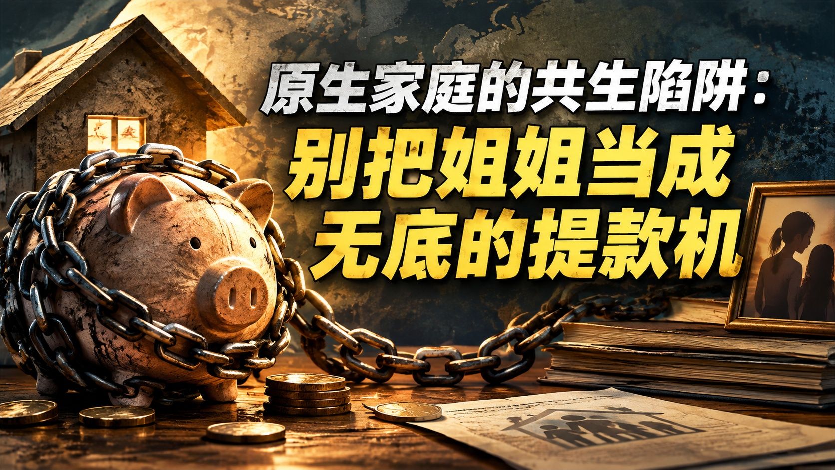 原生家庭的共生陷阱：别把姐姐当成无底的提款机