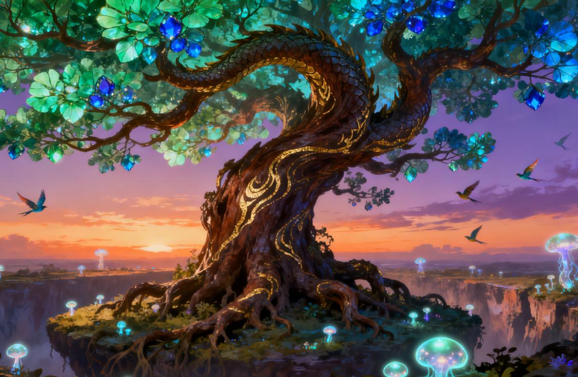 品读《山海经》427——《海外北经》寻木
冬日生活打卡季
原文：
寻木长千里，在