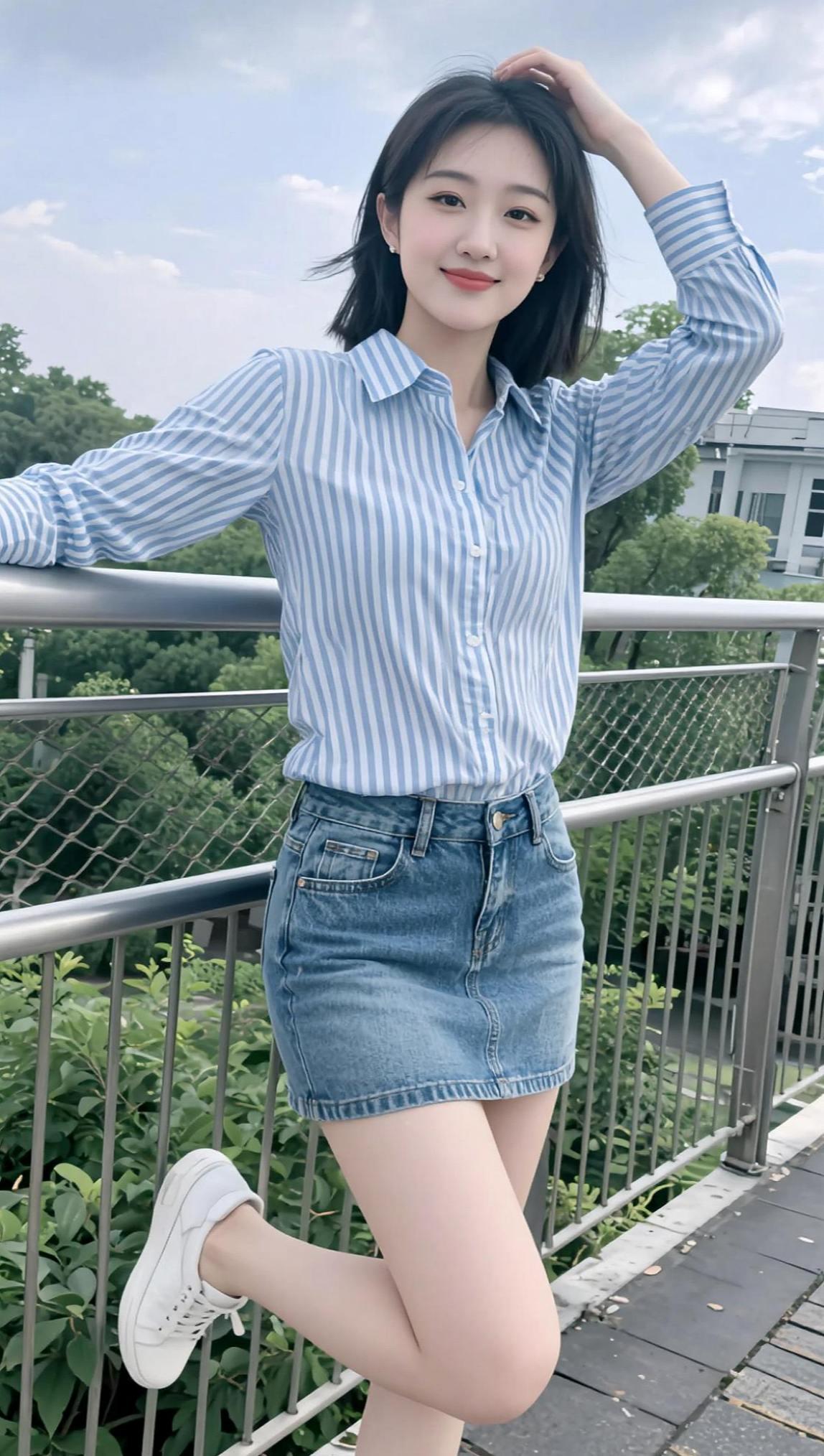 AI蓝调生活照 抖音ai创作