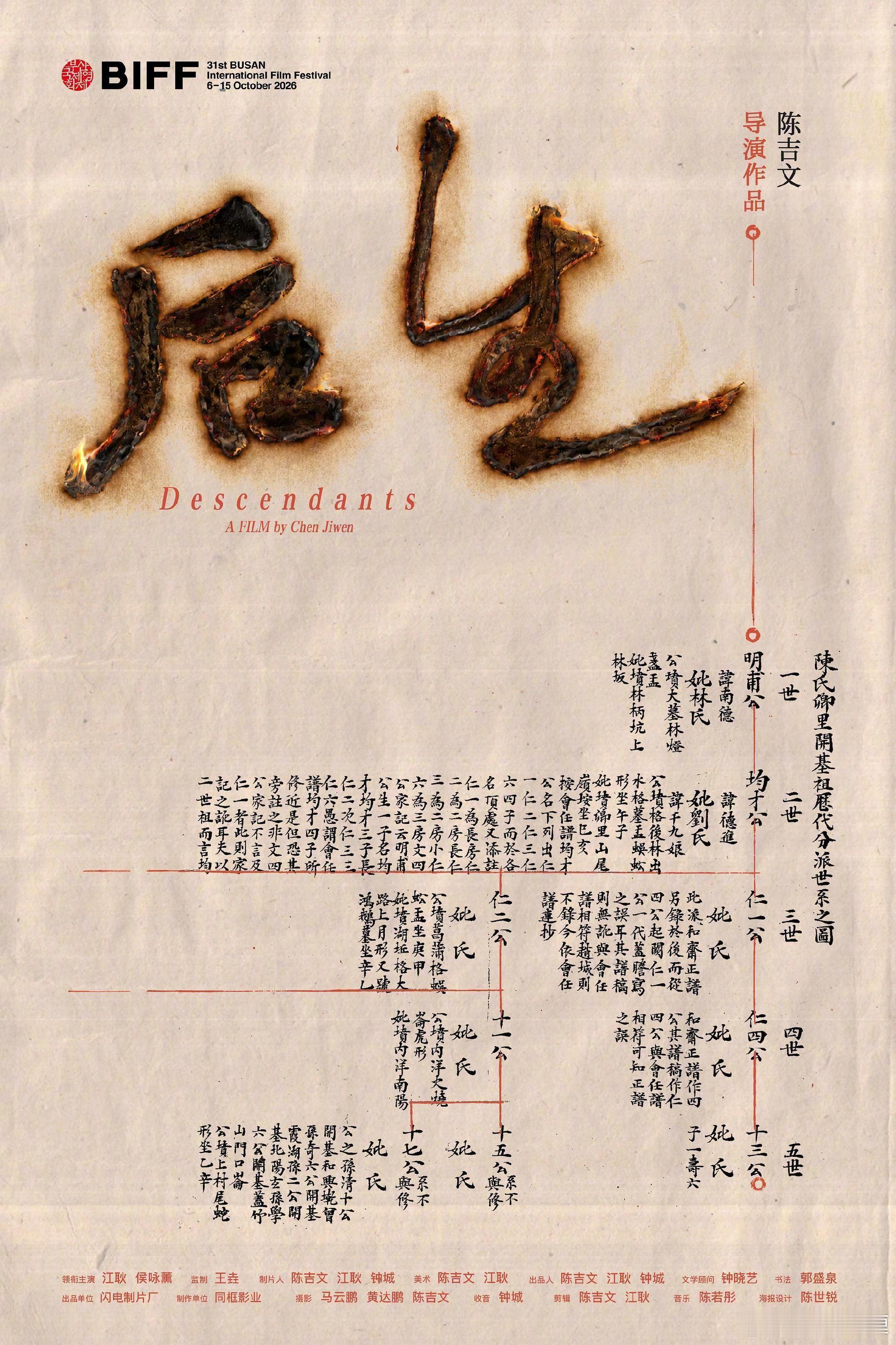 电影《后生》入围釜山电影节主竞赛单元。导演：陈吉文主演 ：江耿 侯咏薰简介：阿耿