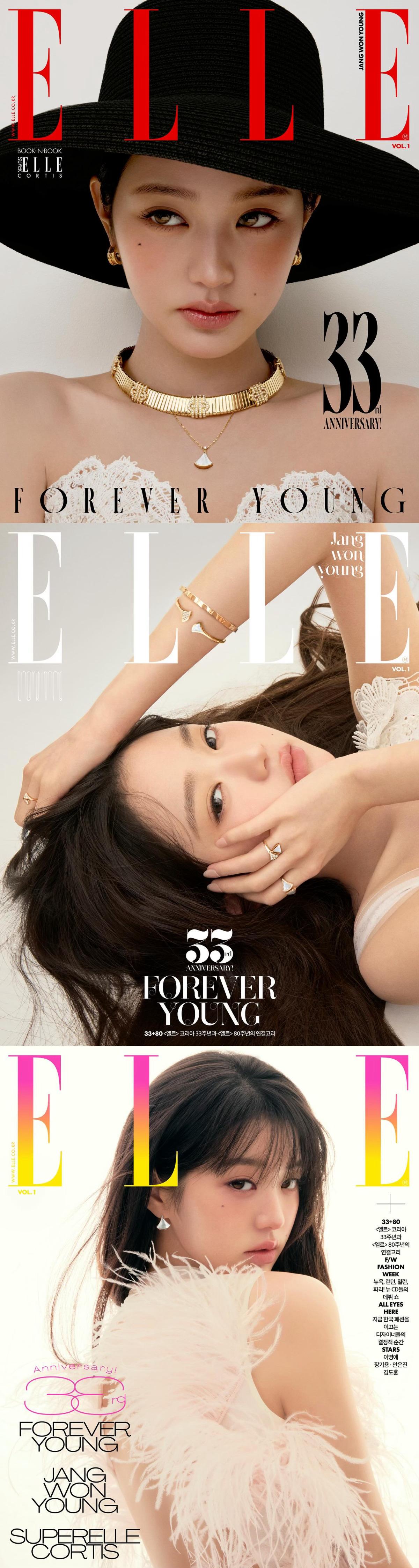 ELLE Korea近年五年周年刊封面完全是红人集中营及品牌重点投放月份，且成为