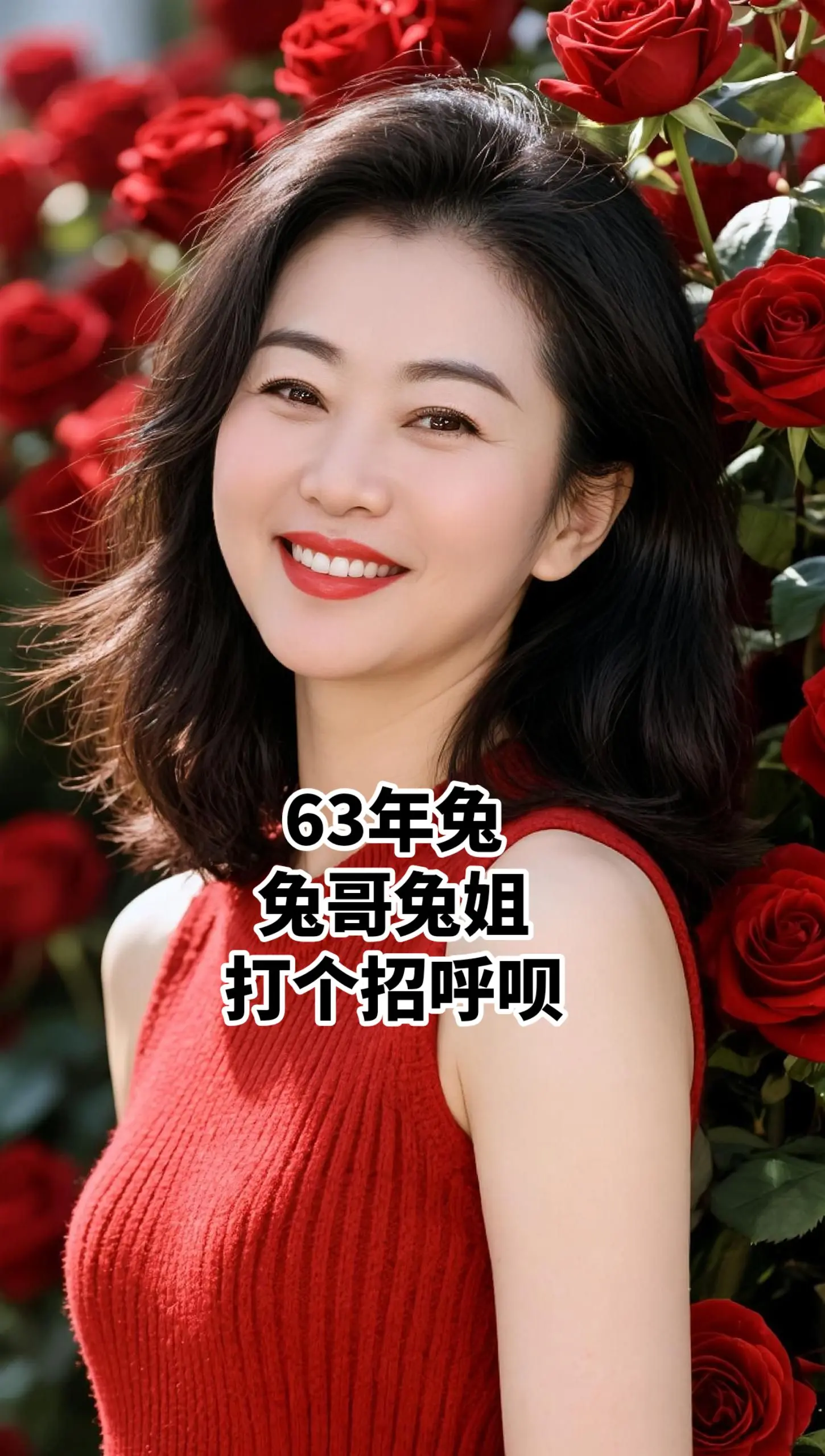 灿烂的笑容  ai创作