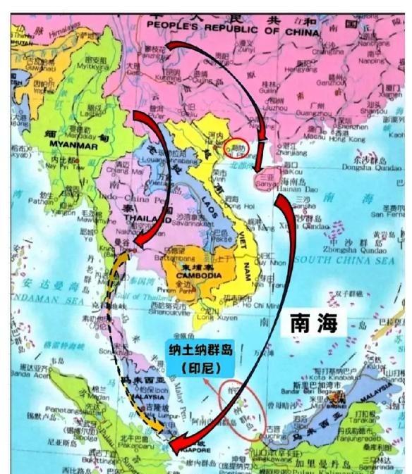 越南，已经主动从中国的经济巨舰上跳船了！很多人只当是广西修了条河，却没意识到，越