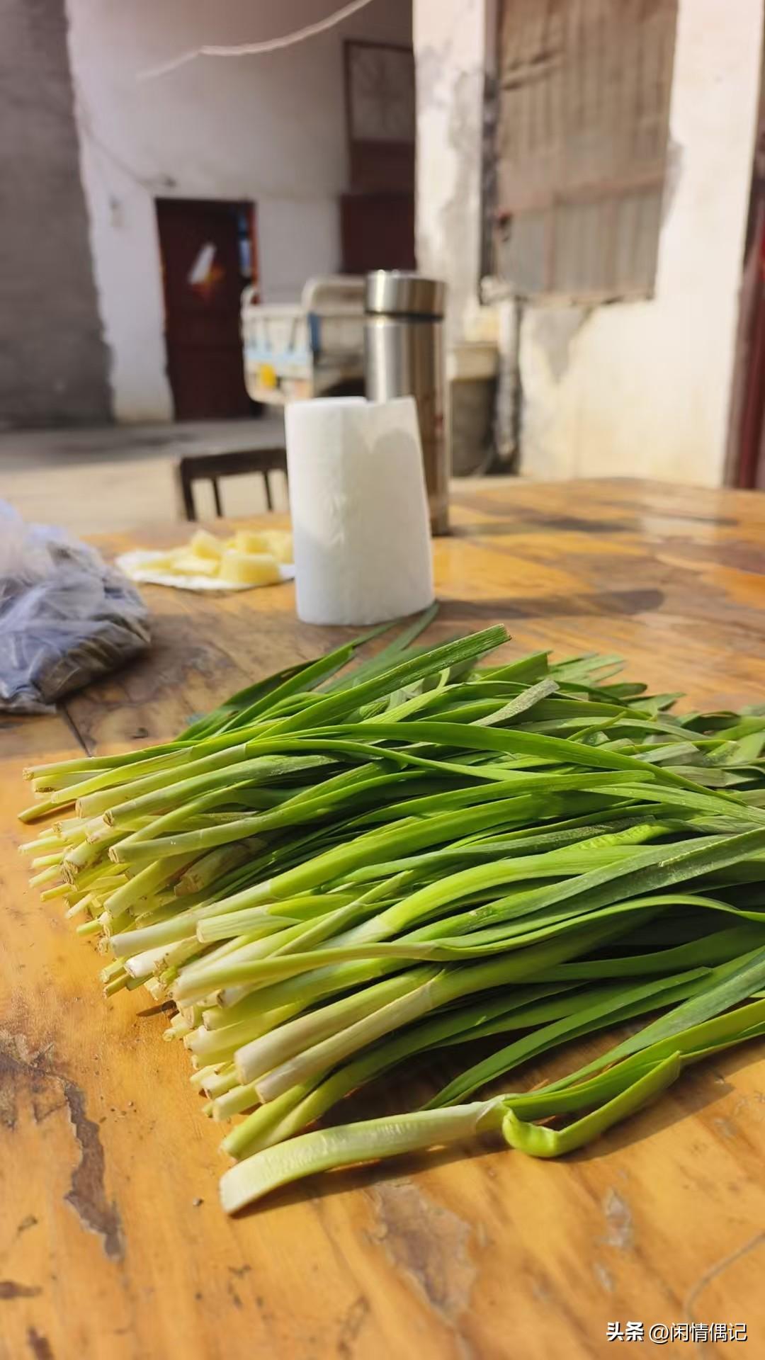 二月二，我河南老家今天要吃油炸菜角，韭菜馅