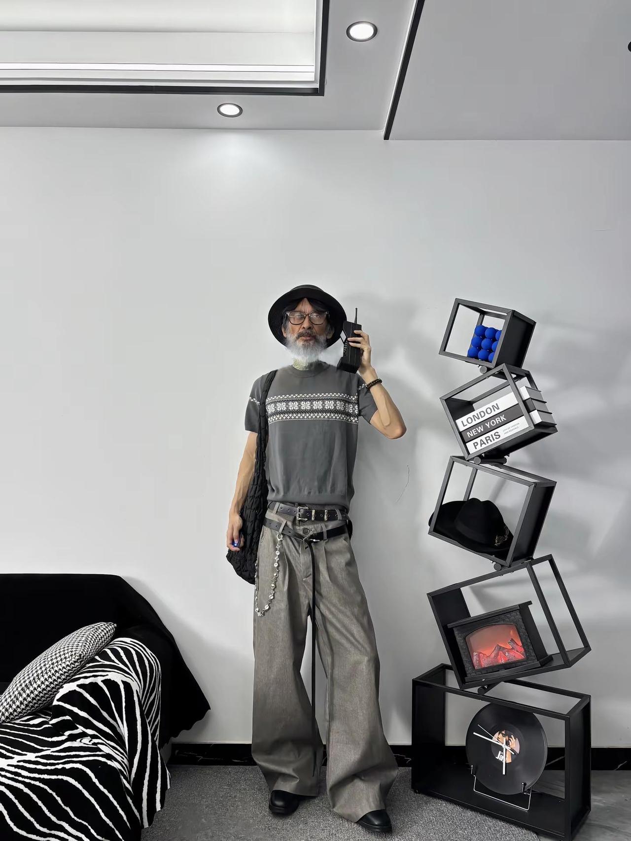 75老头其实也能穿cleanfit今天穿什么
