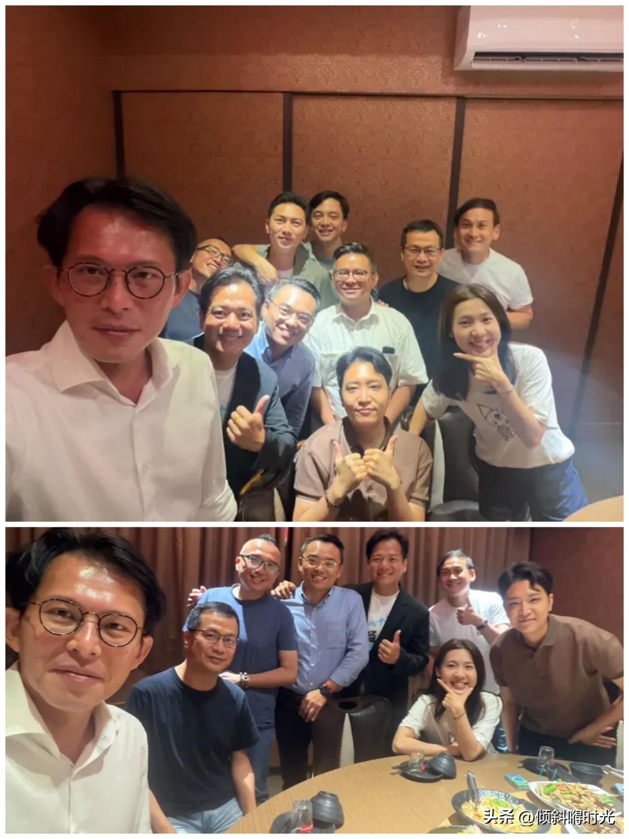 原来我们都误解了徐巧芯，她不是专门去给邱臣远加油打气，而是顺道吃了个饭，团聚了一