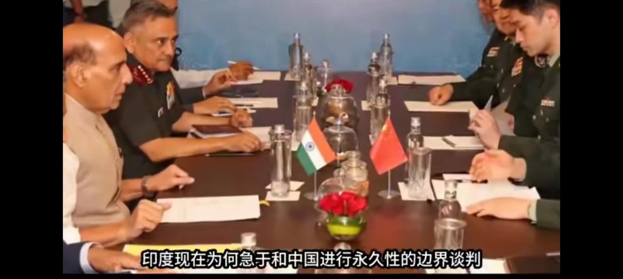 印度很好玩，占着别人领土怎么永久划界？
这就好比他在人家宅基地里画了一个停车位，