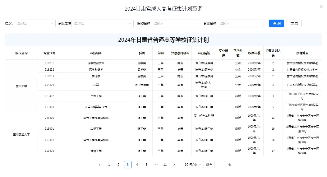 2024年甘肃省成人高考征集志愿🔥